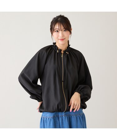 【撥水/UVカット/接触冷感】シアーブルゾン