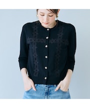 クロスレースカーディガン