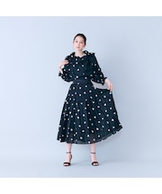 ハートプリントプリーツスカート