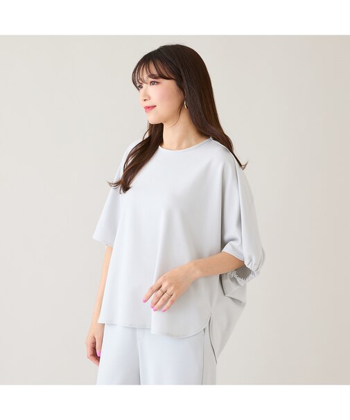 【セットアップ対応】コクーンシルエットプルオーバー