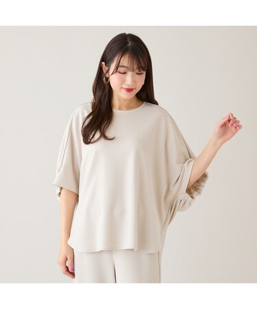 【セットアップ対応】コクーンシルエットプルオーバー