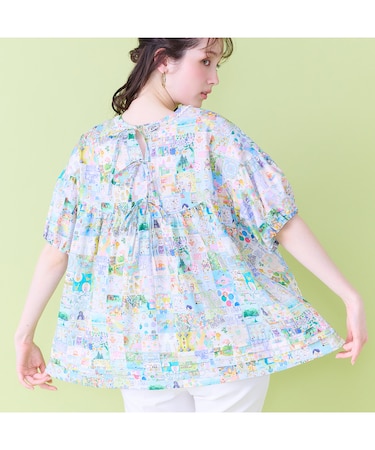 【22fabric】アニバーサリーパッチワーク/ブラウス