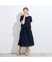 【セットアップ対応】フレアプリーツスカート