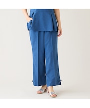 【UVカット/イージーケア/接触冷感】ワイドパンツ