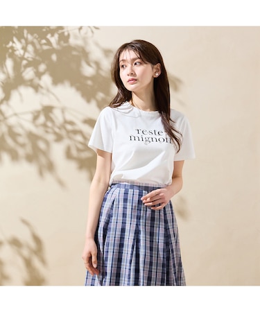 reste mignon ロゴTシャツ