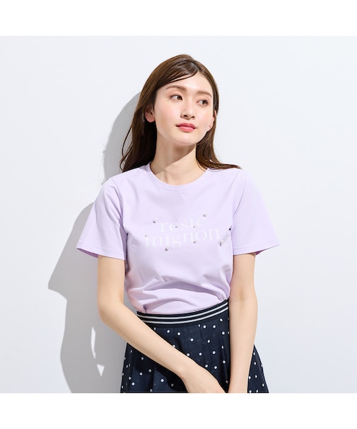reste mignon ロゴTシャツ