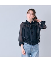 ライトメッシュブルゾン