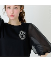 【My Melody】マイメロディ　ラインストーンTシャツ