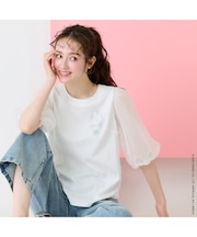 【My Melody】マイメロディ　ラインストーンTシャツ