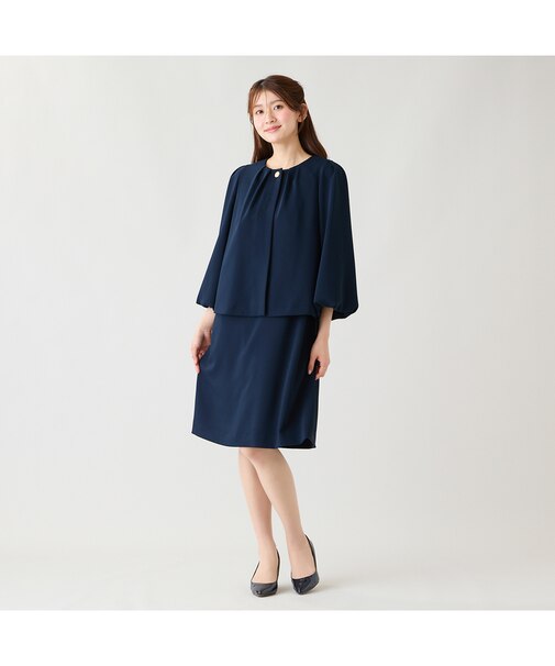 【セットアップ対応】【接触冷感/シワになりにくい】バックタックジャケット