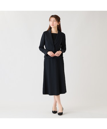 【セットアップ対応】【接触冷感/シワになりにくい】フレアスカート