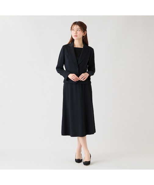 【セットアップ対応】【接触冷感/シワになりにくい】フレアスカート