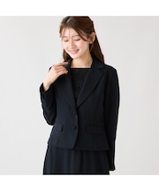 【セットアップ対応】【接触冷感/シワになりにくい】テーラードジャケット