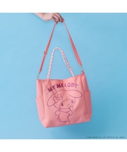 【My Melody】 マイメロディ ロープショルダートートバッグ