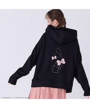 【My Melody】 マイメロディ 刺繍パーカー