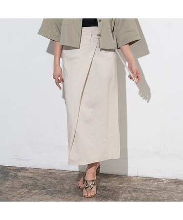 ベルトデザインスカート