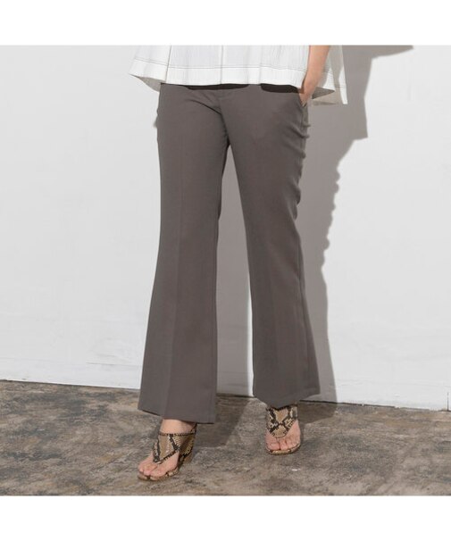 ジョーゼットフレアパンツ