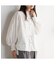 バックギャザーオーバーサイズシャツ