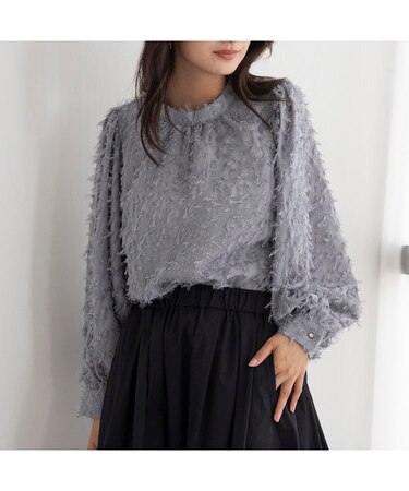 シアージャカードブラウス