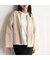 ランタンスリーブニットブルゾン