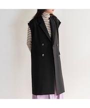 【雑誌掲載】ダブルボタンロングジレ