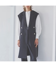 【雑誌掲載】ダブルボタンロングジレ