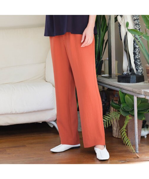 ダブルクロスストレートパンツ