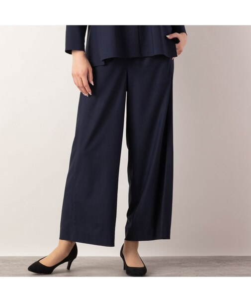 〔＆WARP〕イージーワイドパンツ