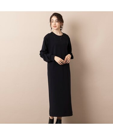 アクアスーティング・袖ボリュームワンピース