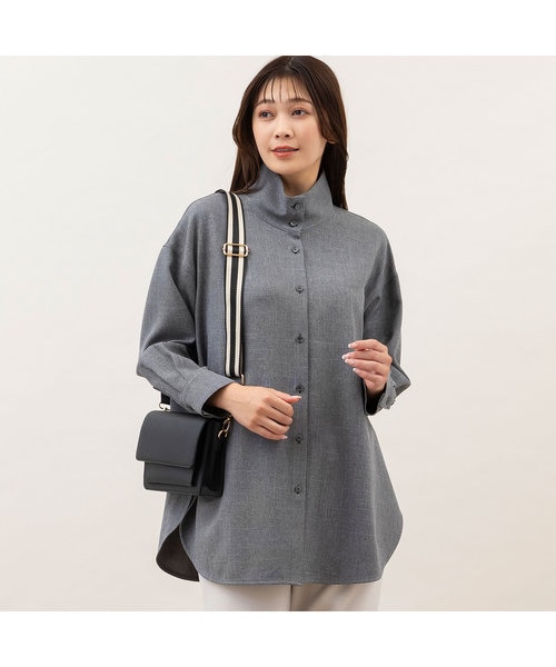 ハイネックワイドシャツ｜ジュニアーオンラインショップの通販｜&mall