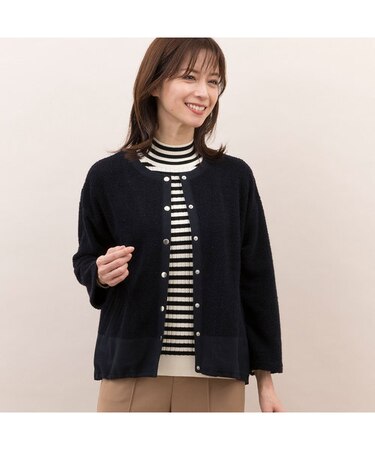 ウールボアブルゾン