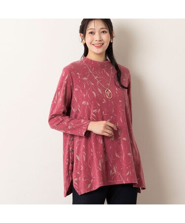 〔カレンサーモ〕ヘムデザインプルオーバー