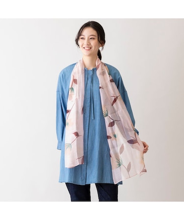 フラワープリントストール