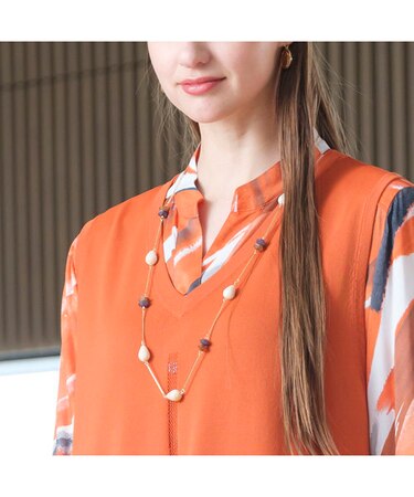 ミックスカラー　ネックレス