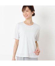スパンコール刺繍Tシャツ