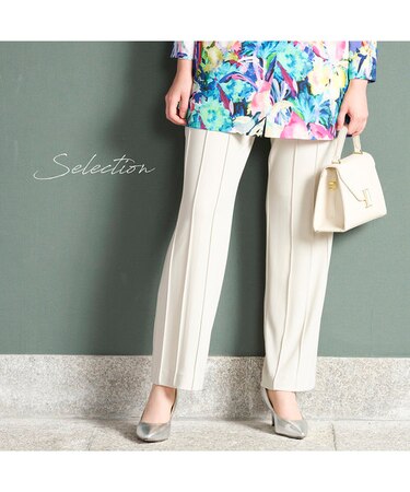【Selection】ペオスピンタック　フルレングスパンツ