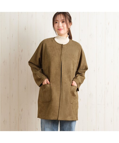 キモノスリーブ・ノーカラージャケット