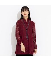 スカラップレース チュニック