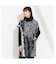 【アンサンブル】幾何プリントベスト+無地Tシャツ