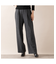 【Charme par Eclat】ウォッシャブル両面起毛　センタープレスパンツ
