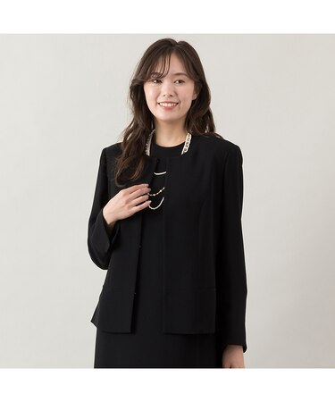 【セットアップ対応】ダブルクロスショートジャケット