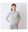 【S・Mサイズ】人気につき追加！ベア天竺細ボーダー　ハイネックTシャツ