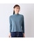 【S・Mサイズ】人気につき追加！ベア天竺細ボーダー　ハイネックTシャツ