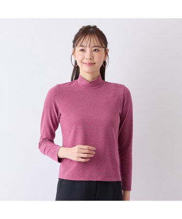【S・Mサイズ】人気につき追加！ベア天竺細ボーダー　ハイネックTシャツ