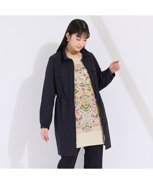 ヴィンテージ風シャンブレー ライトコート