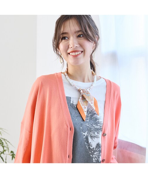 スカーフ風・マグネットネックレス