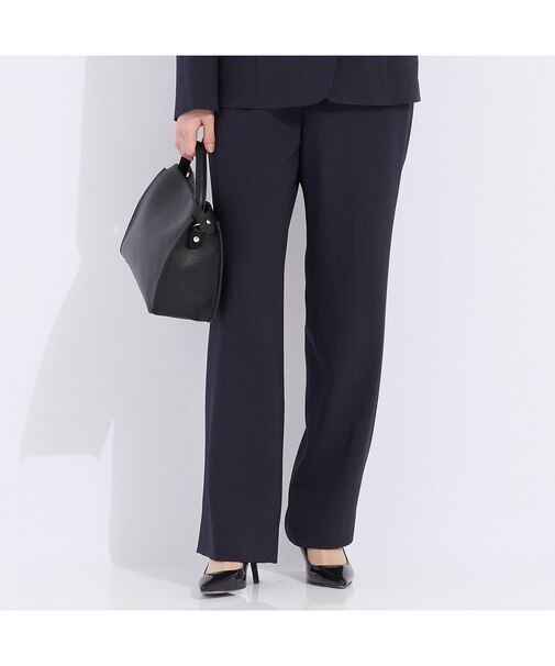 【セットアップ対応】ウォッシャブルドライタッチ　ロングパンツ