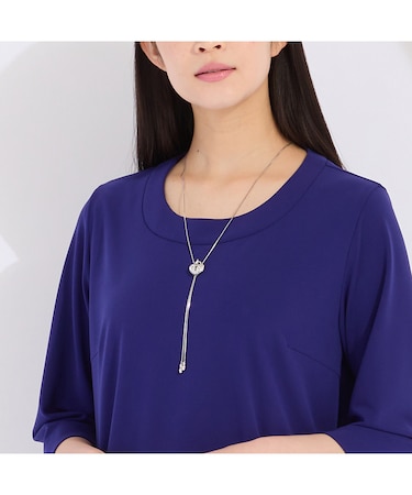 ハートキー　フリースライドネックレス