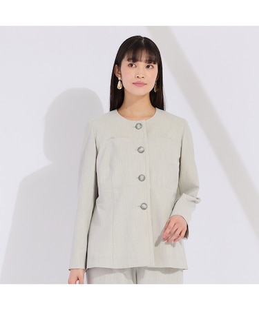 【セットアップ対応】ピンヘッド　ノーカラージャケット