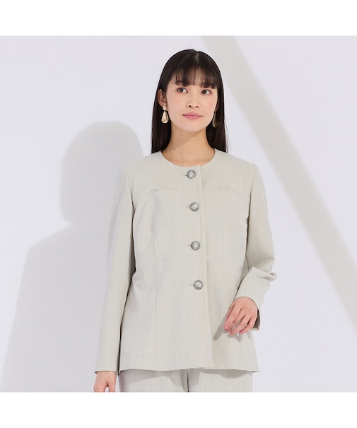 【セットアップ対応】ピンヘッド　ノーカラージャケット